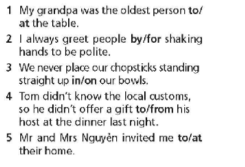 Sách bài tập Right on 8 unit 4 trang 30