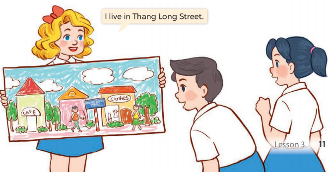 Tiếng Anh lớp 4 unit 11 lesson 3 trang 10 11 Global Success