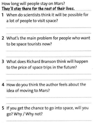 Workbook tiếng Anh 8 unit 5 Reading trang 36 Friends plus