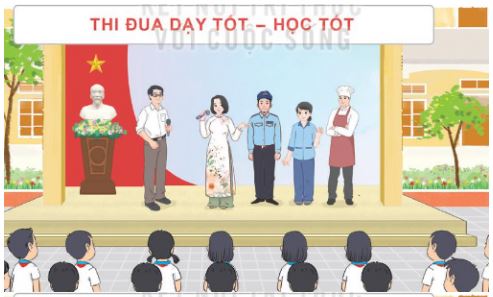 SINH HOẠT DƯỚI CỜ: THẾ GIỚI NGHỀ NGHIỆP QUANH EM