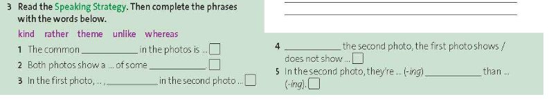 Friends Global 11 Workbook Unit 5 5G Speaking