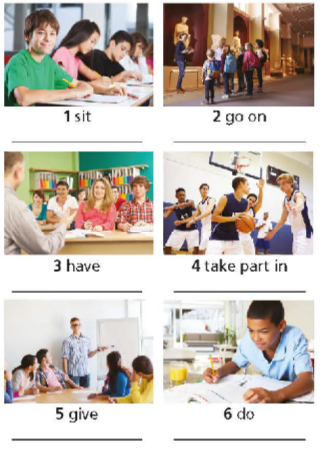 Sách bài tập Right on 8 unit 5 trang 40