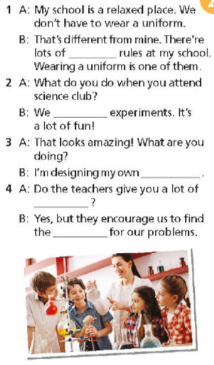 Sách bài tập Right on 8 unit 5 trang 40