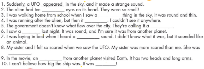 Sách bài tập tiếng Anh 8 unit 6 lesson 2