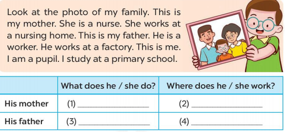 Tiếng Anh lớp 4 unit 12 lesson 3 trang 16 17 Global Success