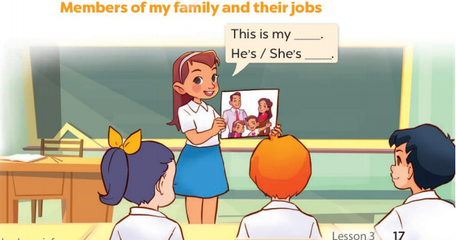 Tiếng Anh 4 unit 12 lesson 3 trang 16 17