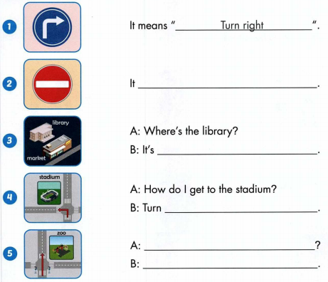 Sách bài tập tiếng Anh 4 unit 5 Review and Practice i Learn Smart Start