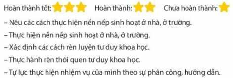 HĐTN lớp 4 trang 64 Sinh hoạt lớp