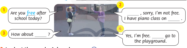 Tiếng Anh lớp 4 Fluency time 2 lesson 1 trang 52