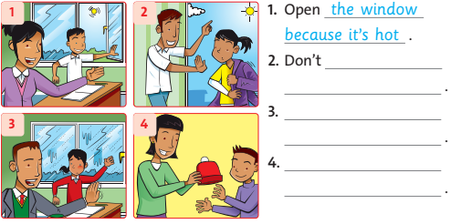 Tiếng Anh lớp 4 unit 7 lesson 2 trang 55 Family and Friends 