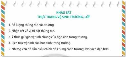 HĐTN lớp 4 trang 81 Hoạt động giáo dục theo chủ đề