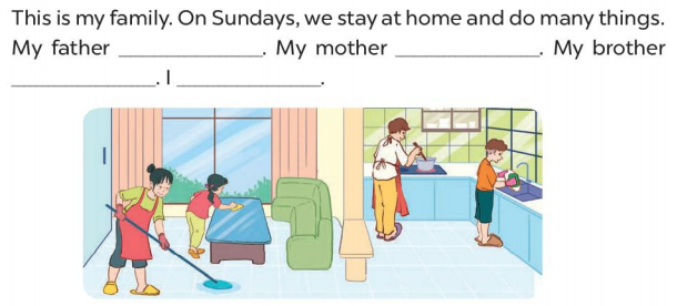 Tiếng Anh lớp 4 Review 3 trang 36 37 Global success