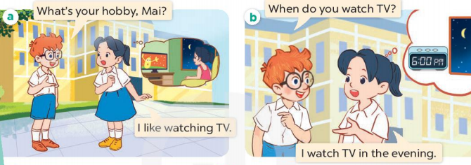 Tiếng Anh lớp 4 unit 14 lesson 1 trang 24 25 Global Success