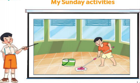 Tiếng Anh lớp 4 unit 14 lesson 3 trang 28 29 Global Success