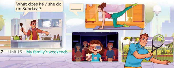 Tiếng Anh lớp 4 unit 15 lesson 2 trang 32 33 Global Success