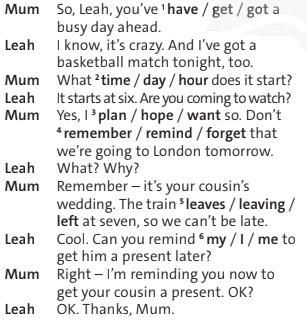 Tiếng Anh 8 Progress review 3 Friends plus