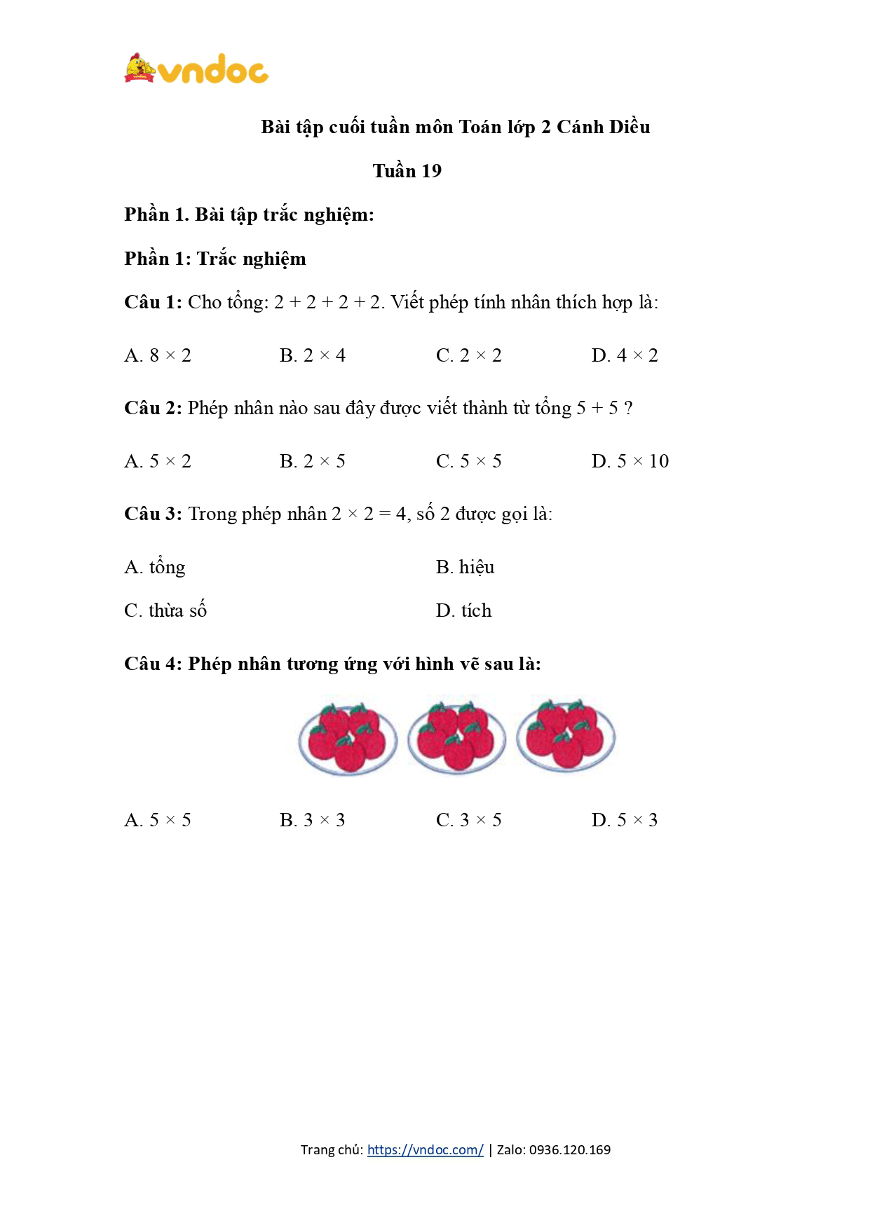de kiem tra cuoi tuan toan lop 2 tuan 19 co ban h1*563847