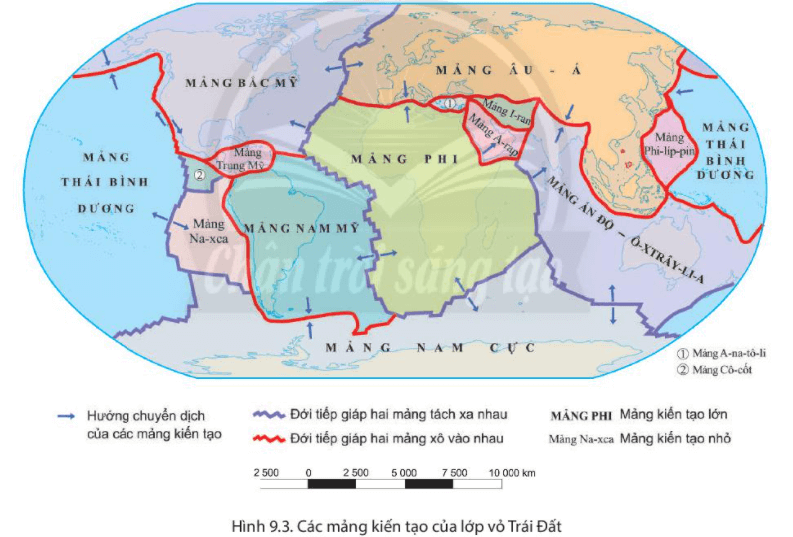 Lý thuyết Địa Lí 6 Bài 9: Cấu tạo của Trái Đất. Động đất và núi lửa | Chân trời sáng tạo