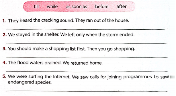 Sách bài tập tiếng Anh lớp 8 Test Yourself 3 Global success