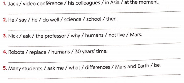 Sách bài tập tiếng Anh lớp 8 Test Yourself 4 Global success