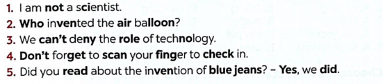 Sách bài tập tiếng Anh lớp 8 unit 11 Science and Technology