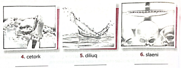 Sách bài tập tiếng Anh lớp 8 unit 12 Life on other planets