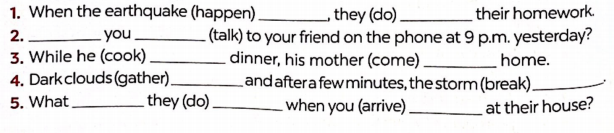 Sách bài tập tiếng Anh lớp 8 unit 9 Natural disasters Global success