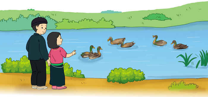 Con sóng lan xa lớp 4