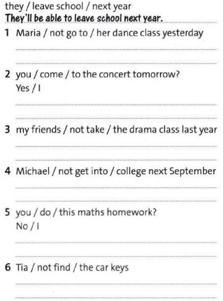 Workbook tiếng Anh 8 unit 6 Language focus trang 39 Friends plus