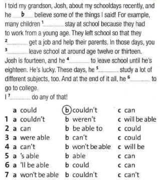 Workbook tiếng Anh 8 unit 6 Language focus trang 39 Friends plus
