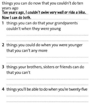 Workbook tiếng Anh 8 unit 6 Language focus trang 39 Friends plus