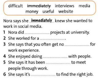 Workbook tiếng Anh 8 unit 6 Vocabulary and Listening trang 40 Friends plus