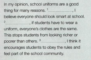 Workbook tiếng Anh 8 unit 6 Writing trang 43 Friends plus