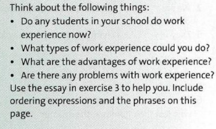 Workbook tiếng Anh 8 unit 6 Writing trang 43 Friends plus