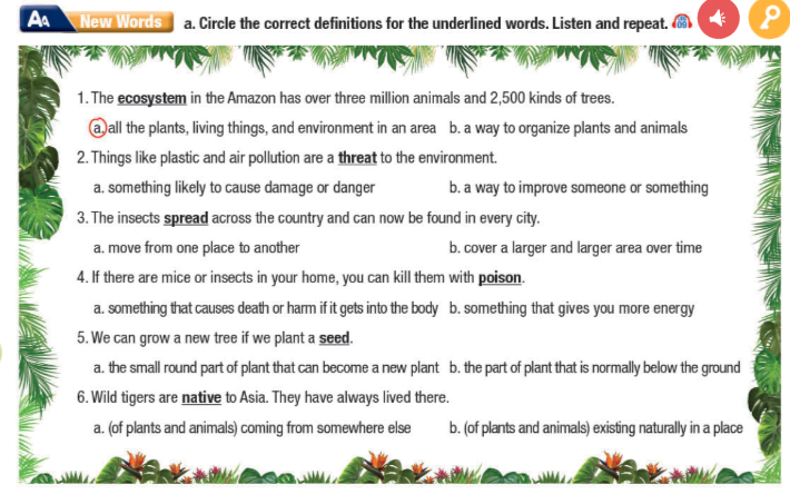 Tiếng Anh 11 Smart World Unit 7 Lesson 1