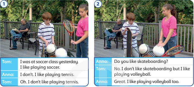 Tiếng Anh lớp 4 Fluency time 4 trang 96 Family and Friends