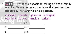 Friends Global 11 Workbook Unit 6 6A Vocabulary