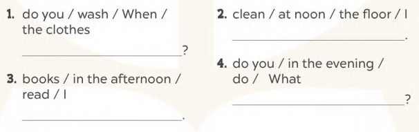 Sách bài tập tiếng Anh lớp 4 unit 14 Global success