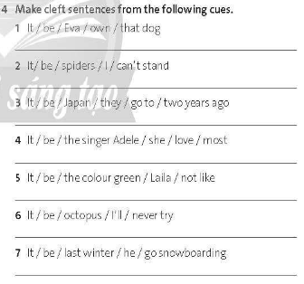 Friends Global 11 Workbook Unit 6 6B Grammar