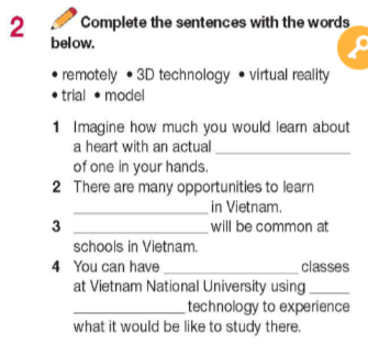 Tiếng Anh 11 Bright Unit 6 Vocabulary Expansion