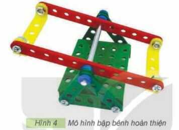 Giải SGK Công nghệ lớp 4 KNTT Bài 8: Lắp ghép mô hình bập bênh