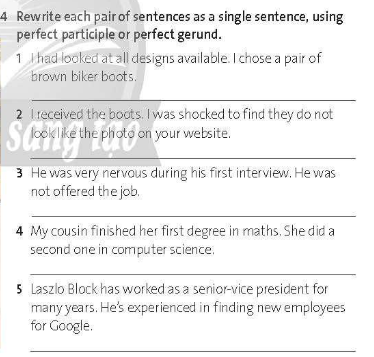 Friends Global 11 Workbook Unit 6 6D Grammar