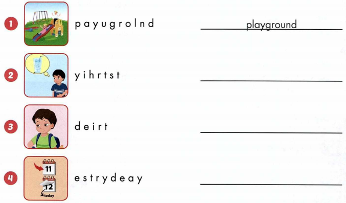 Sách bài tập tiếng Anh 4 unit 8 Review and Practice i Learn Smart Start