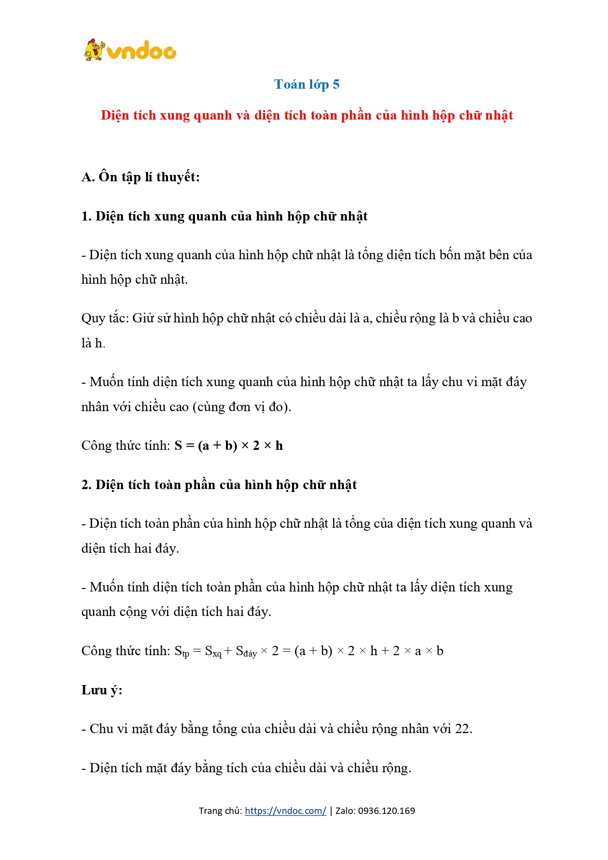 bt toan lop 5 dien tich xung quanh dien tich toan phan cua hinh hop chu nhat page 0001*568035