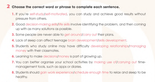 Sách bài tập Tiếng Anh 11 Global Success Unit 8 Vocabulary