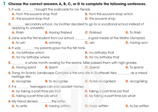 Tiếng Anh 11 Global Success Review 3 Language