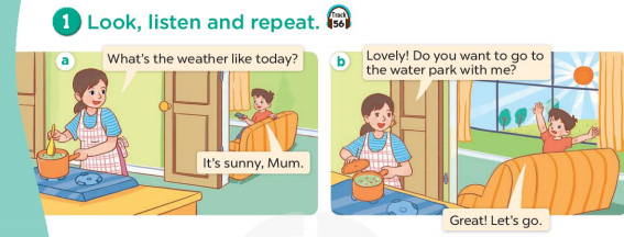 Tiếng Anh lớp 4 Unit 16 Lesson 2 trang 42 43 Global Success