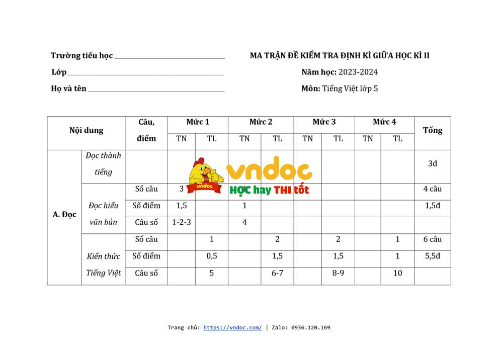 de thi giua hoc ki 2 lop 5 mon tieng viet nam h6*571355