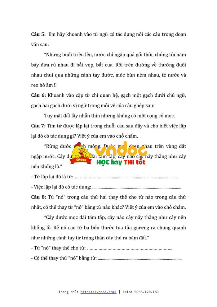 de thi giua hoc ki 2 lop 5 mon tieng viet nam h7*571353