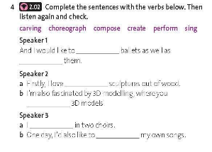 Friends Global 11 Workbook Unit 7 7A Vocabulary